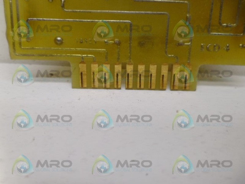 PYRONICS 7186-0001 4SEC SINGLE LOGIC CIRCUITRY MODULE UNMP