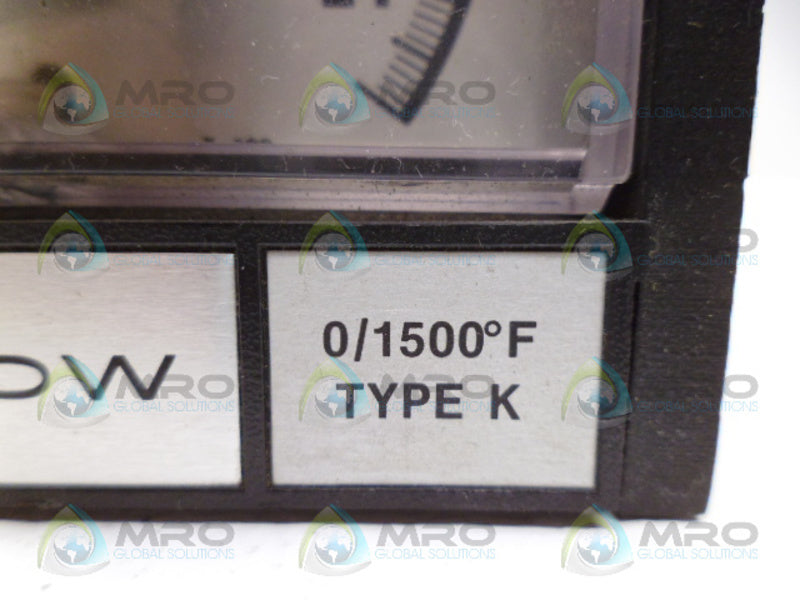 PARTLOW TYPE K TEMPERATURE CONTROLLER UNMP