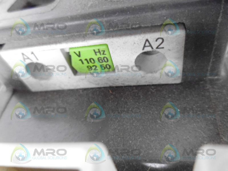 SIEMENS 3TF4722-OAG1 CONTACTOR 110V UNMP