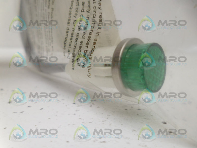 GRAINGER 20C851 GREEN INDICATOR LIGHT NSMP