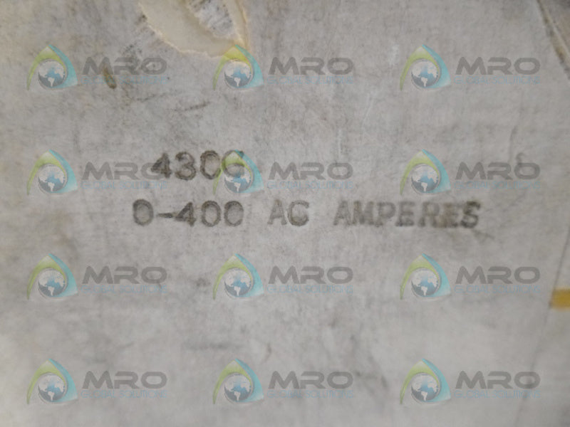 TRIPLETT 430G PANEL METER 400AC-A NSMP
