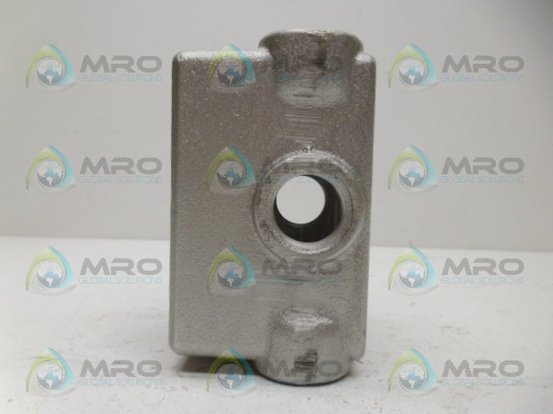 CROUSE-HINDS FDXC219 SINGLE GANG BOX NSNP