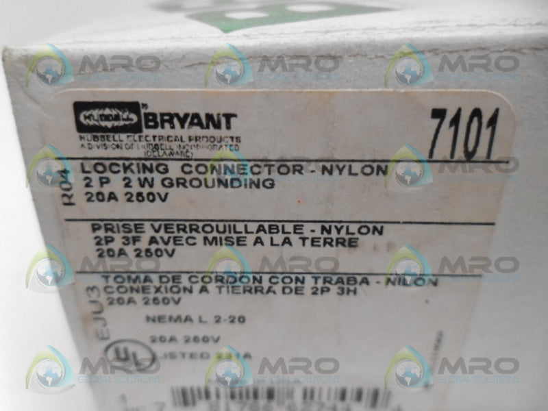 BRYANT 7101 LOCKING CONNECTOR NSMP