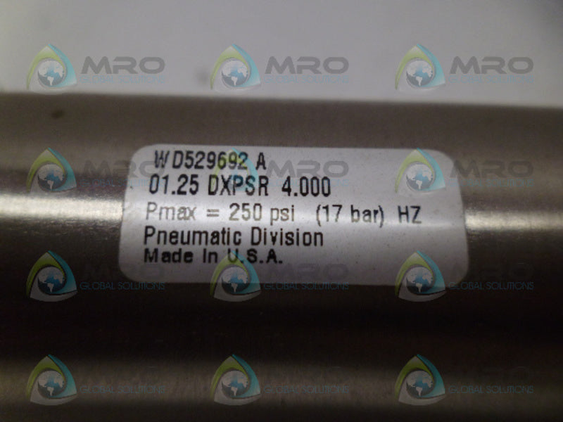 PARKER 01.25DXPSR4.000 CYLINDER NSNP