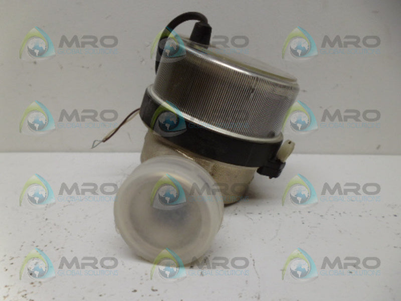OMEGA FTB-4107P TURBINE WATER FLOW METER NSNP