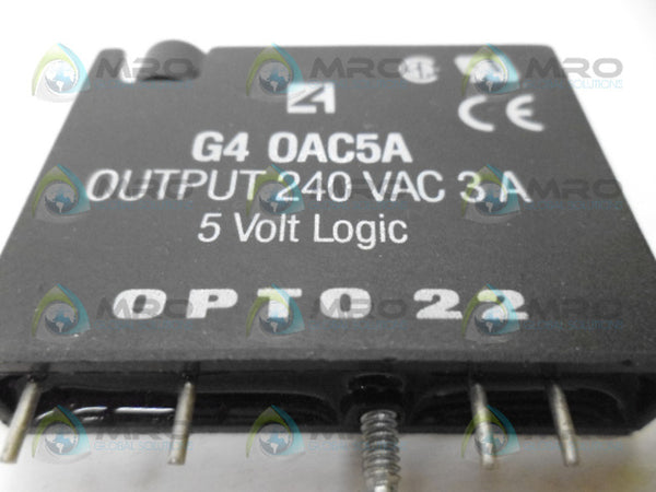 OPTO22 G4-0AC5A OUTPUT UNIT NSNP