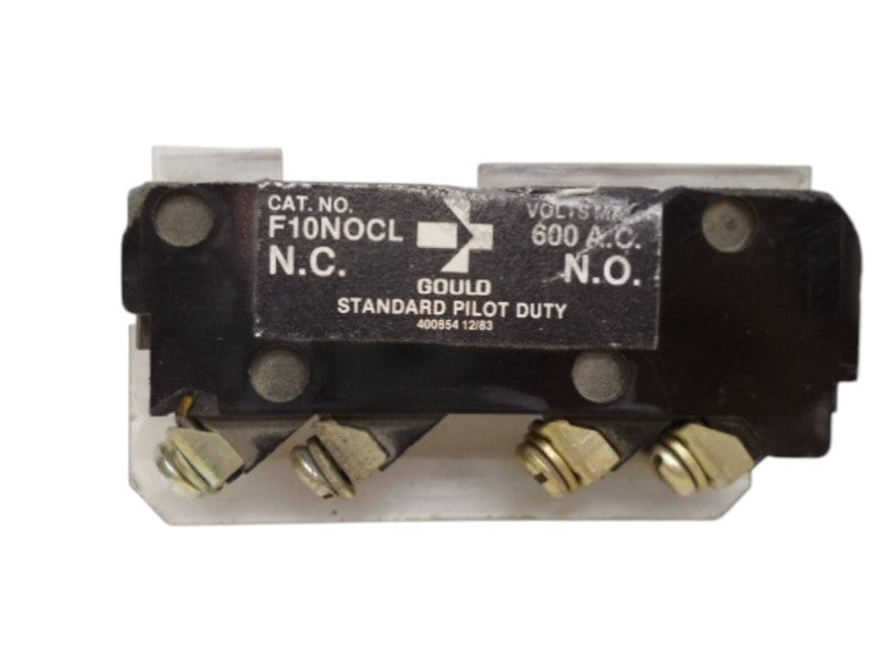 GOULD F10NOCL AUXILIARY CONTACT UNMP