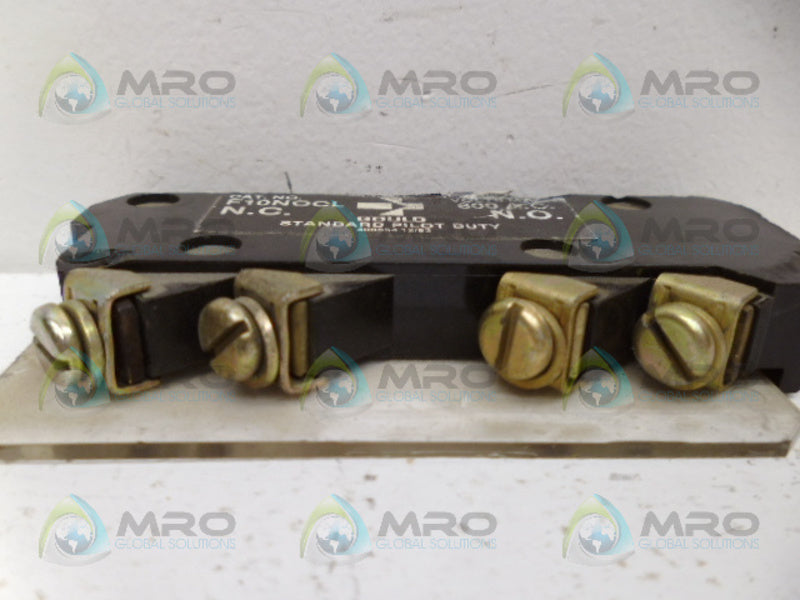 GOULD F10NOCL AUXILIARY CONTACT UNMP