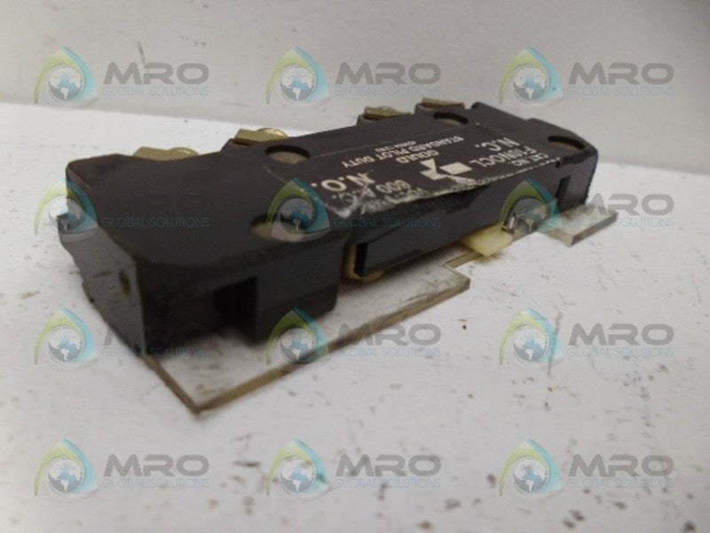 GOULD F10NOCL AUXILIARY CONTACT UNMP
