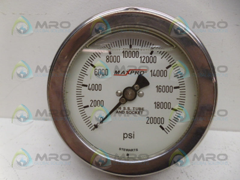 STEWARTS 41S-20KFP/4PF-MPRO GUAGE 20000PSI NSMP