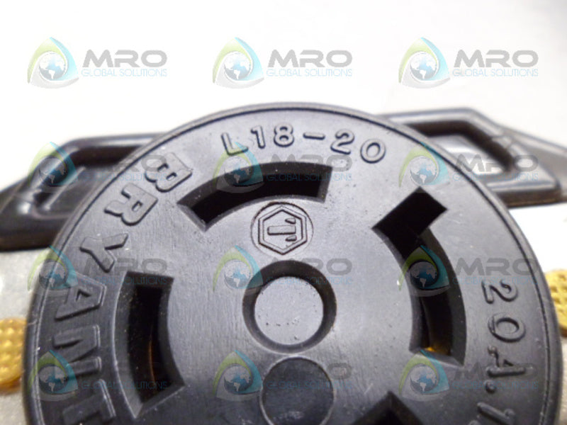BRYANT L18-20 RECEPTACLE NSNP