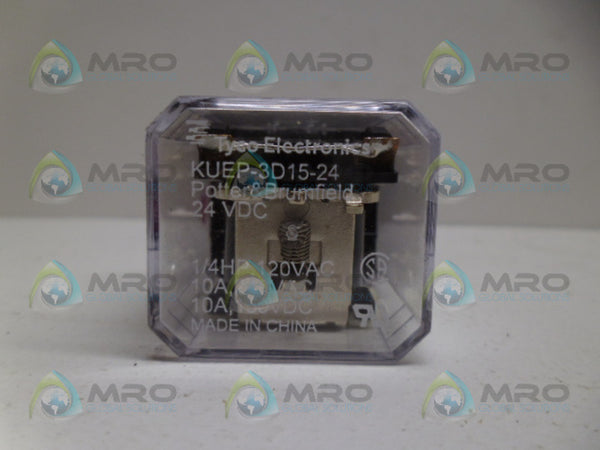 POTTER & BRUMFIELD KUEP-3D15-24 RELAY 24VDC NSNP