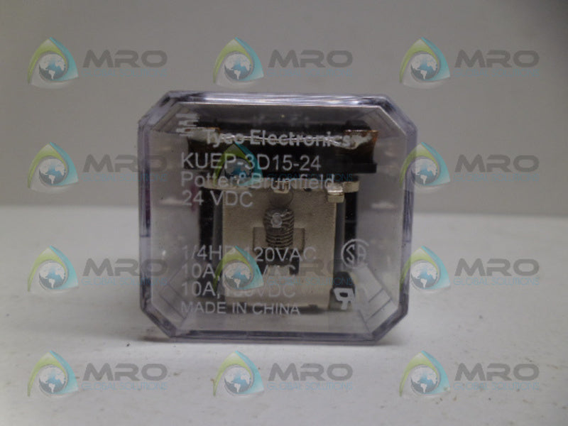 POTTER & BRUMFIELD KUEP-3D15-24 RELAY 24VDC NSNP