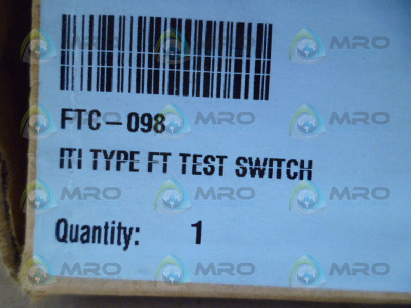INSTRUMENT TRANSFORMERS FTC-098 CONTINUOUS TRANSFORMER NSMP