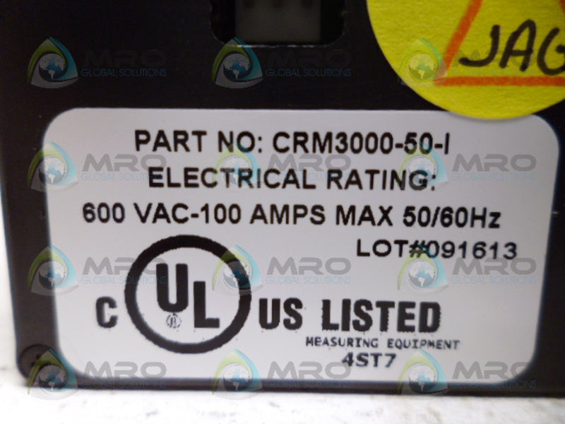 CR MAGNETICS CRM3000-50-I CURRENT MARK DISPLAY NSMP