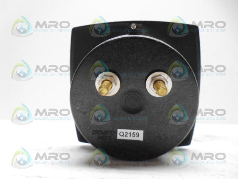 CROMPTON 013-75AA-LSLS-C6-B3 PANEL METER 5ACA NSMP