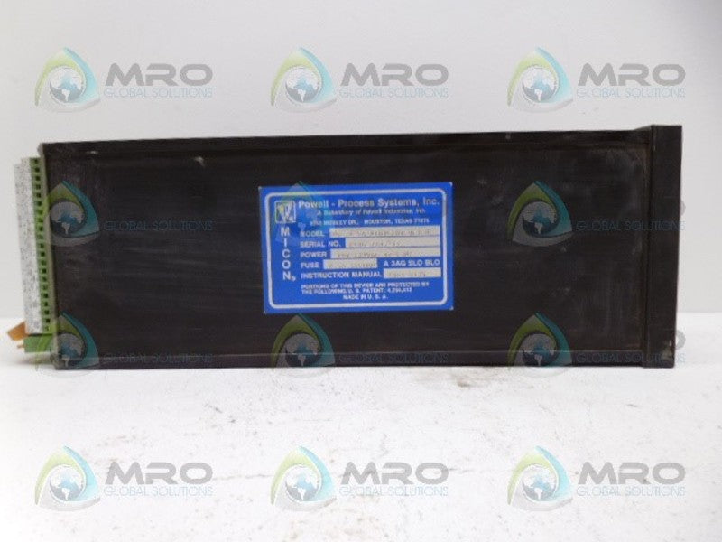 MICON S-32-2A PROCESS CONTROLLER UNMP