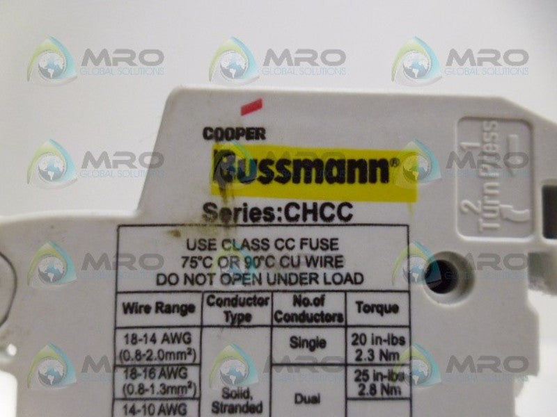 COOPER CHCC FUSEHOLDER NSNP
