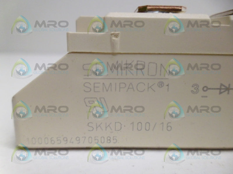 SEMIKRON SKKD100/16 RECTIFIER MODULE UNMP