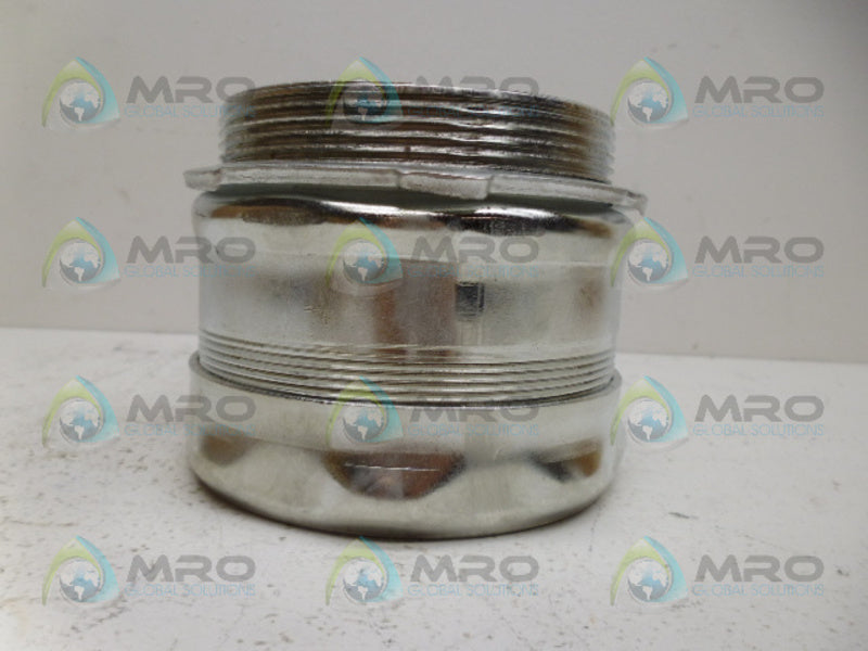 CROUSE-HINDS 659 COMPRESSION TYPE BOX CONNECTOR 4" NSMP