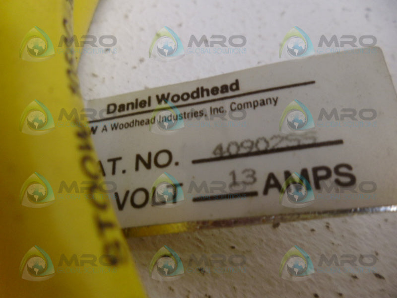 DANIEL WOODHEAD 40902SS CORDSET UNMP