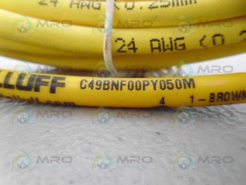 BALUFF C49BNF00PY050M CABLE UNMP