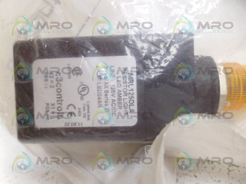 C3CONTROLS MRL125DLA-MPLLYW RESISTOR LIGHT NSMP