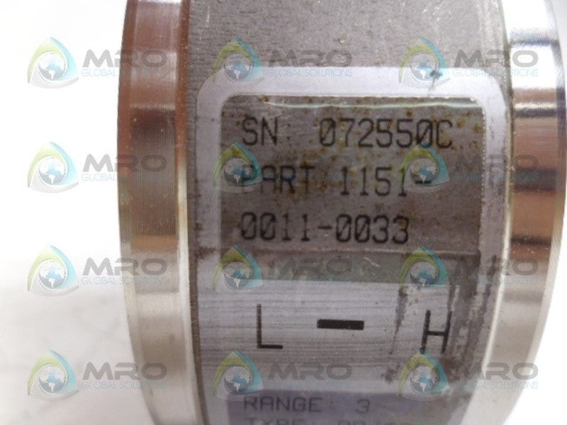 ROSEMOUNT 01151-0011-0033 SENSOR MODULE NSMP