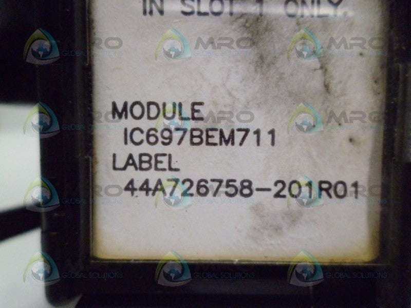 GE FANUC IC697BEM711 BUS RECEIVER NSNP