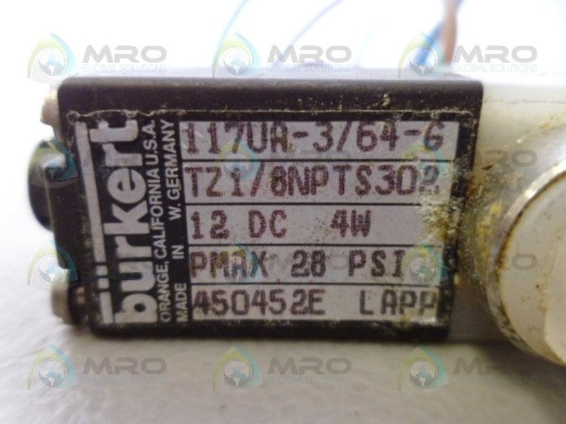 BURKERT 450452E EASY FLUID CONTROL UNMP