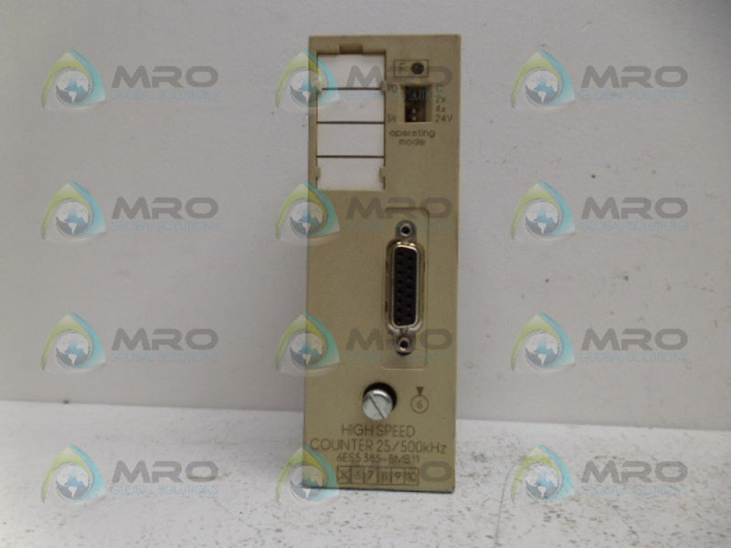 SIEMENS SIMATIC S5 6ES5385-8MB11 HIGH SPEED COUNTER NSNP