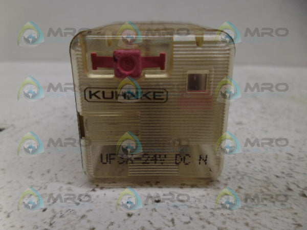 KUHNKE UF3X-24V RELAY UNMP