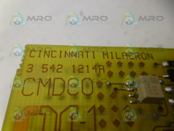 CINCINNATI MILACRON 3-542-1214AF PC BOARD UNMP