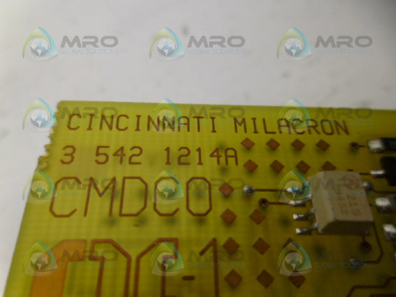 CINCINNATI MILACRON 3-542-1214AF PC BOARD UNMP