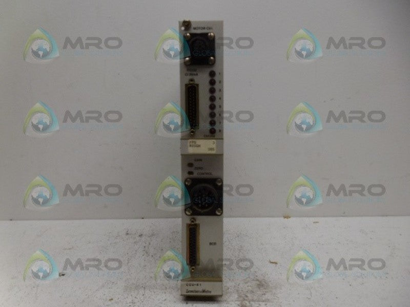 LORENTZEN & WETTRE CCU-51 CIRCUIT BOARD UNMP