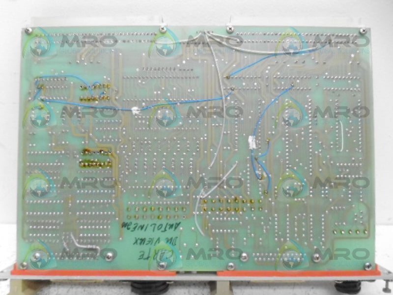 LORENTZEN & WETTRE CCU-51 CIRCUIT BOARD UNMP