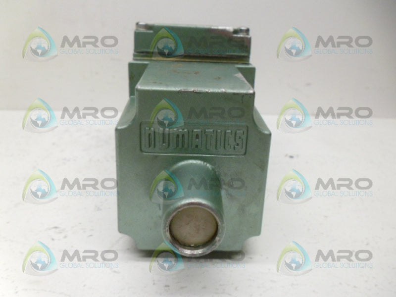 NUMATICS 33DSA541K SOLENOID VALVE UNMP