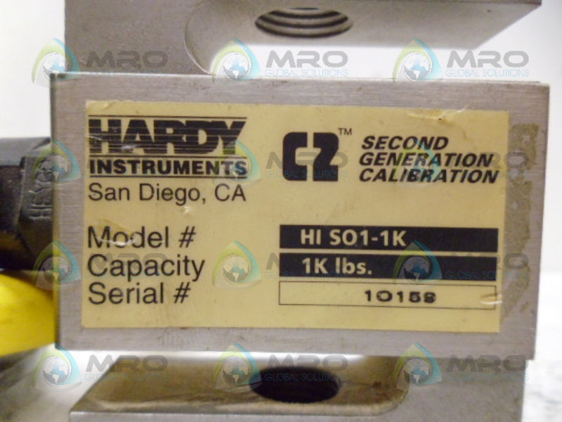 HARDY HISO1-1K LOAD CELL SENSOR NSNP