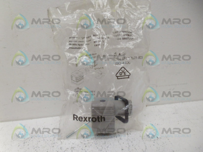 REXROTH 175301-803 CABLE SOCKET NSMP