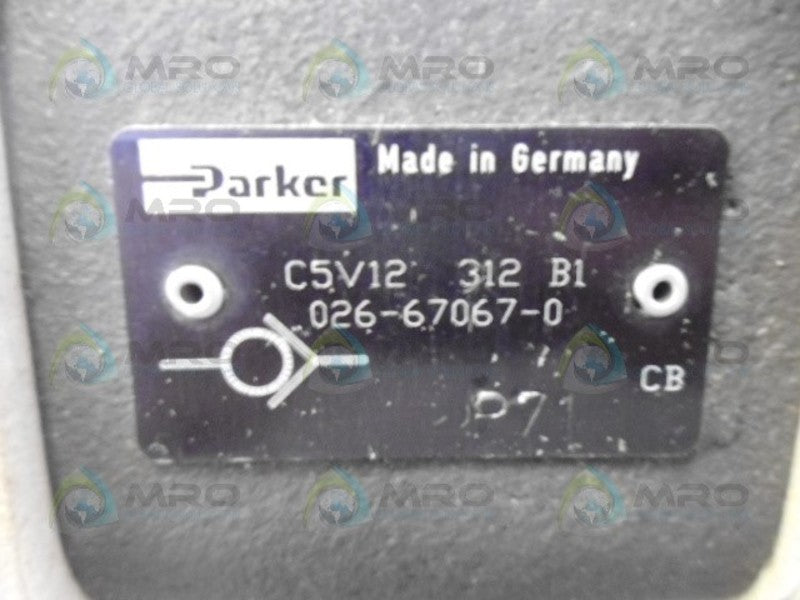 PARKER C5V12312B1 STEEL CHECK VALVE NSMP