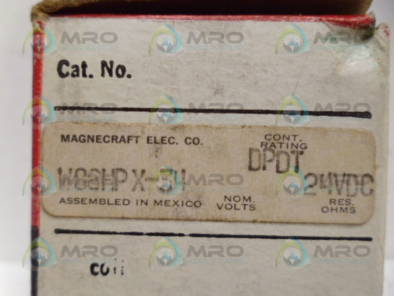MAGNECRAFT W88HPX-34 RELAY 24VDC NSMP
