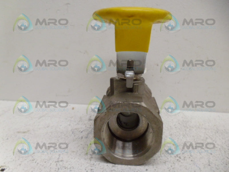 WATTS S-8100-M1 BALL VALVE 1-1/4 NSMP