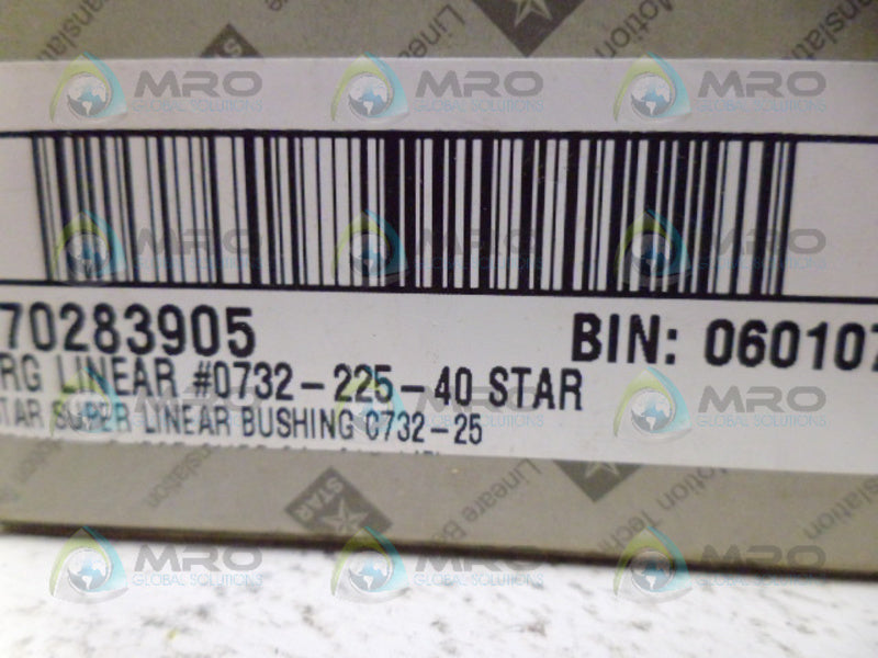 STAR 0732-225-40 LINEAR BEARING NSMP
