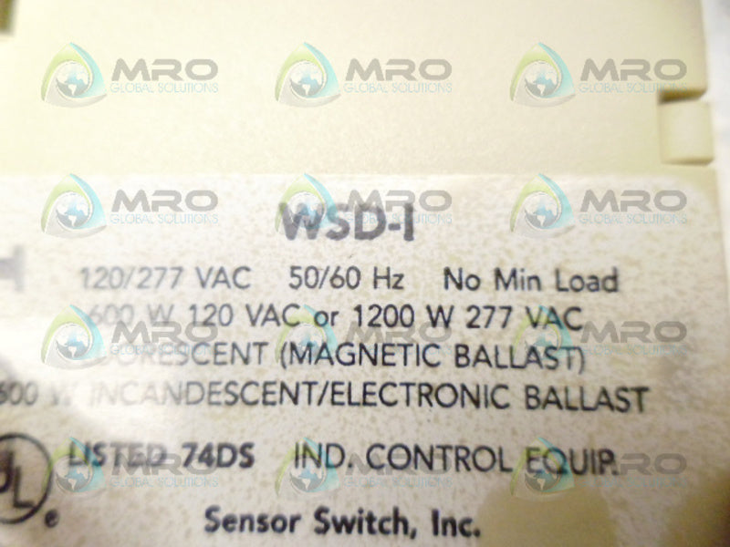 SENSOR SWITCH WSD-1 WALL SWITCH (AS PICTURED) NSNP