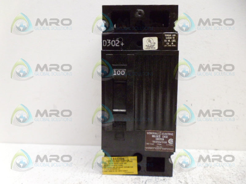 GENERAL ELECTRIC TED124Y100 100A NSMP