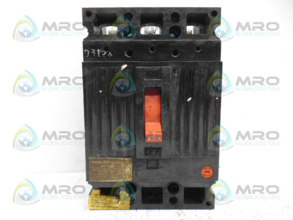 GENERAL ELECTRIC THED134150 CIRCUIT BREAKER NSNP
