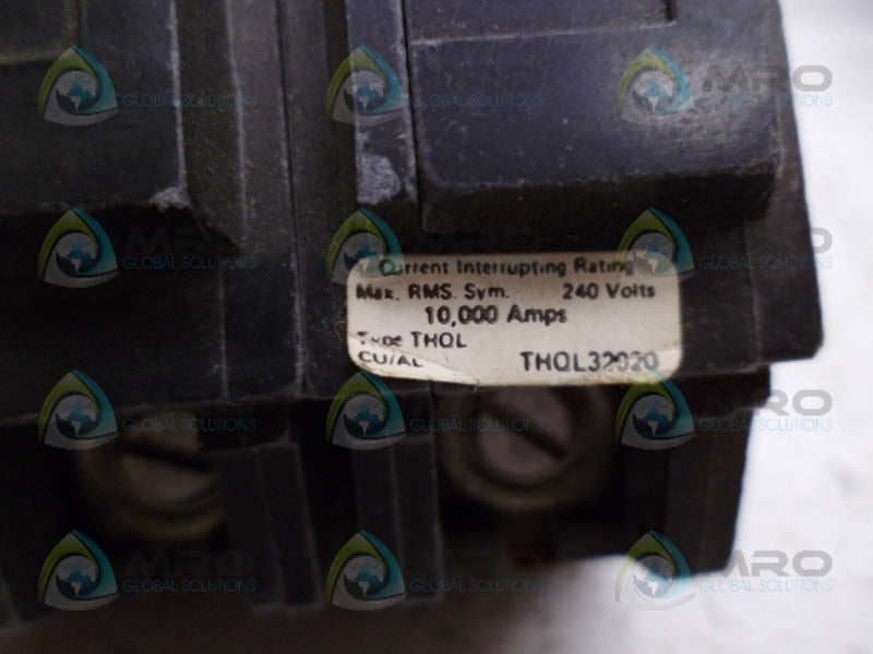 GENERAL ELECTRIC THQL32040 CIRCUIT BREAKER UNMP