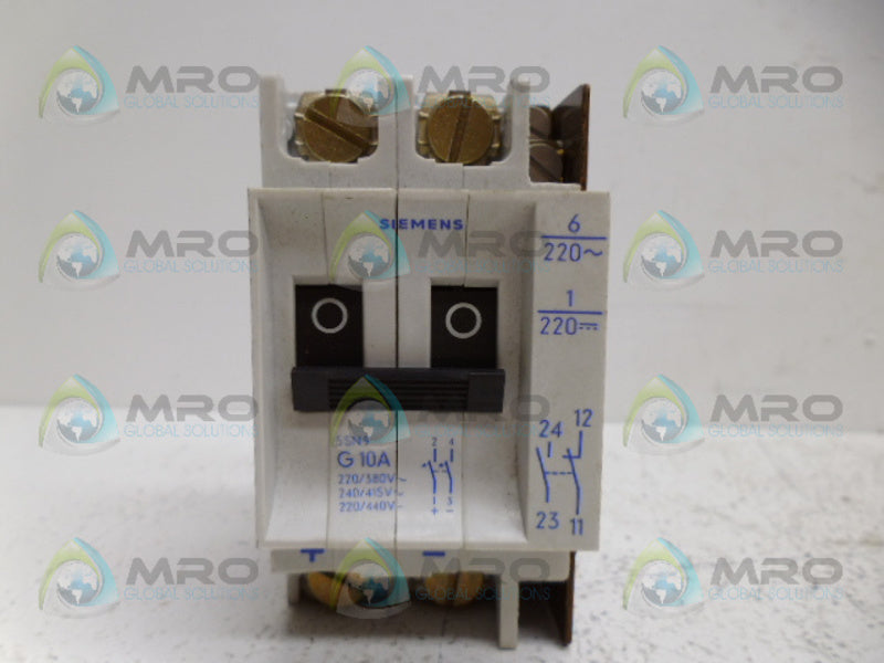 SIEMENS 5SN9G10A CIRCUIT BREAKER UNMP