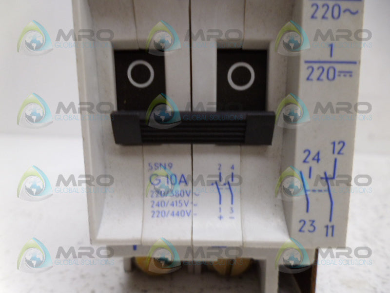 SIEMENS 5SN9G10A CIRCUIT BREAKER UNMP