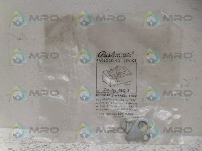 PUSHMATIC PLO-3 PADLOCK DEVICE NSMP